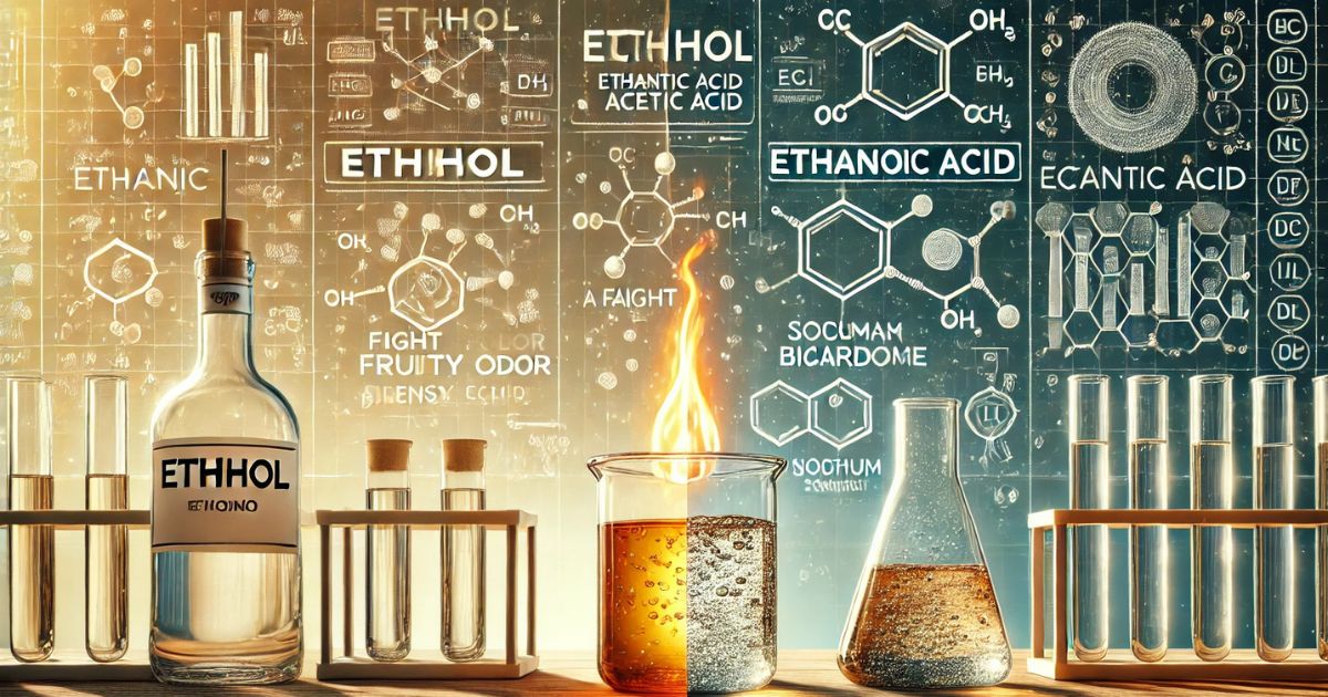 How Can Ethanol and Ethanoic Acid Be Differentiated (1)
