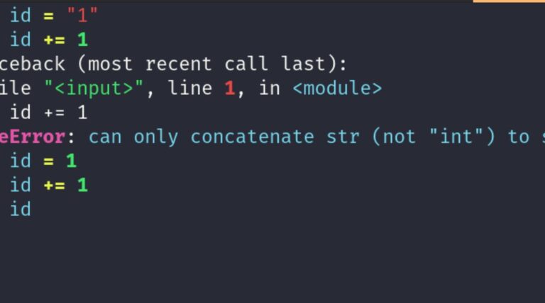 Can Only Concatenate Str, Not Int to Str?